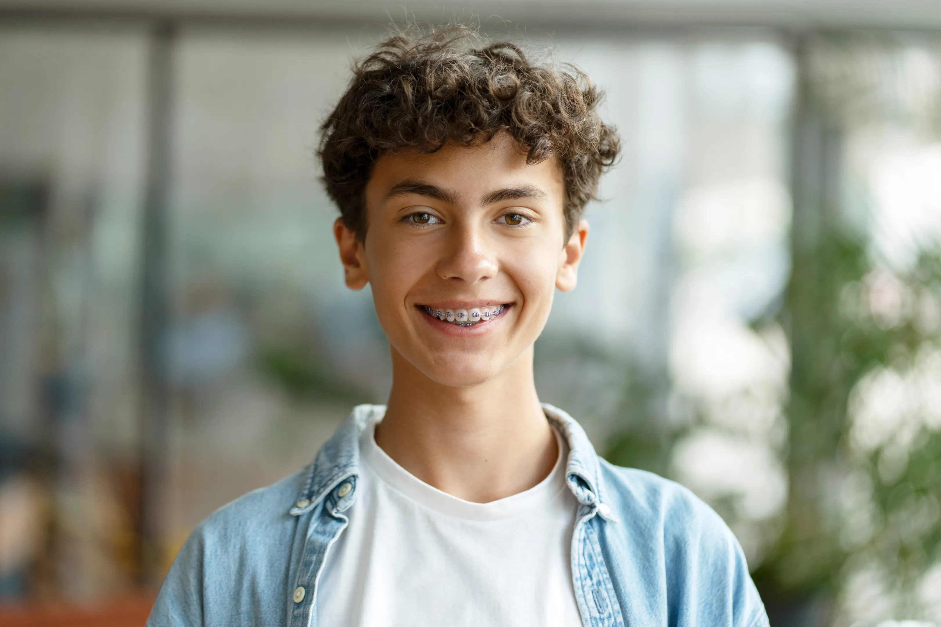 Child receiving gentle restorative dental care in New Tampa, FL